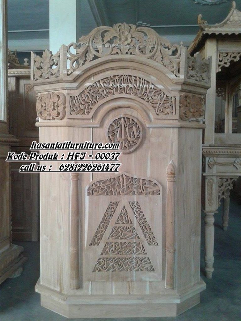 Harga Mimbar Masjid Jati