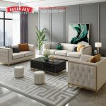 Kursi Sofa Mewah Modern New Design Living Minimalis Modern