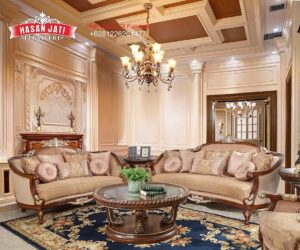 Kursi Sofa Mewah Jati Jepara Ukiran Living Room