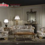 Sofa Tamu Klasik Mewah Paris Living Room